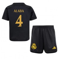 Maglie da calcio Real Madrid David Alaba #4 Terza Maglia Bambino 2023-24 Manica Corta (+ Pantaloni corti)